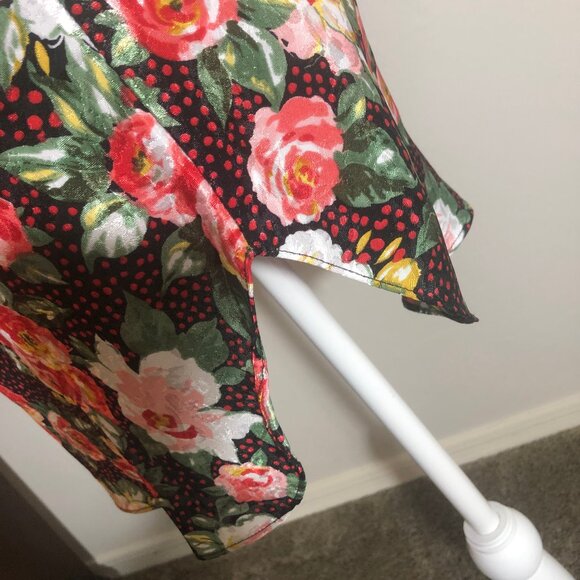 ✨ Vintage Romantic Moods Floral Chemise – Feminine & Flowy, Size Small ✨ - Picture 6 of 8